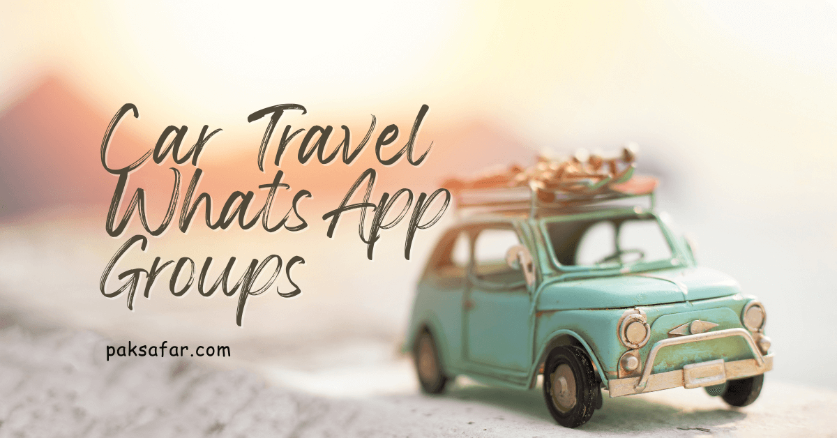 car travel whatsapp group link